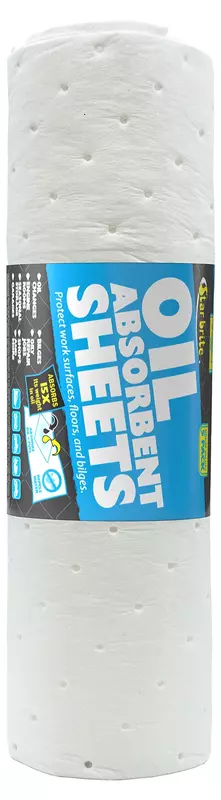 STAR BRITE High-Efficiency Oil Absorbent Sheets - 15 x 19 in, 5-Pack