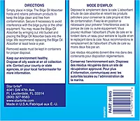 STAR BRITE High-Efficiency Oil Absorbent Sheets - 15 x 19 in, 5-Pack