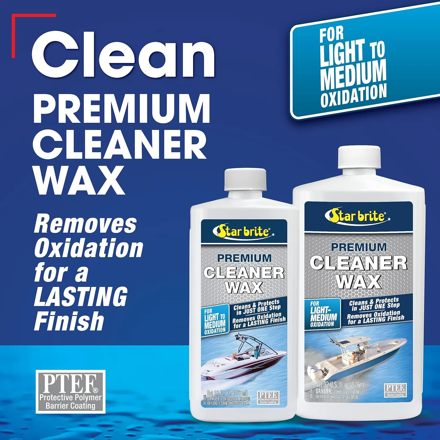 STAR BRITE One-Step Cleaner Wax with UV Protection