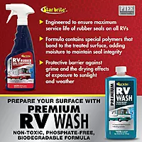 STAR BRITE Premium RV Rubber Seal Conditioner - Protects & Extends the Life of Rubber Seals - UV & Weather Resistant - 16 OZ (076116) Seal Conditioner Spray