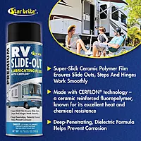 STAR BRITE RV Slide-Out Lubricating Fluid with Cerflon - Ultra-Slick Spray (078212)