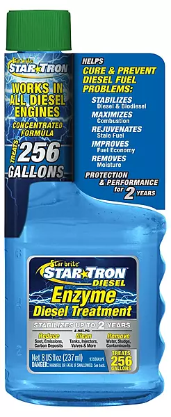 STAR BRITE Star Tron Enzyme Fuel Treatment - Automotive Diesel Formula - 8 oz (14408)