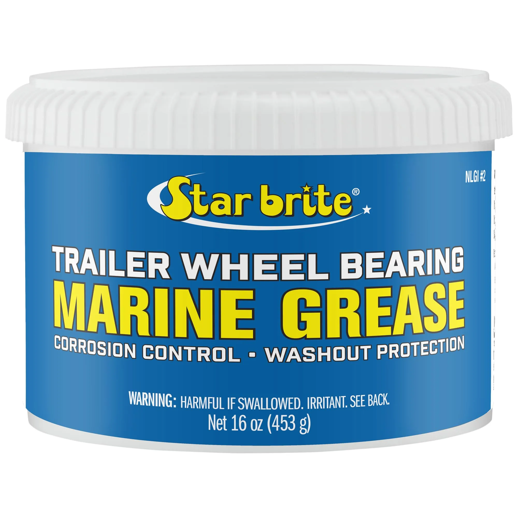 STAR BRITE Trailer Wheel Bearing Grease NLG#2 Marine-Grade Protection