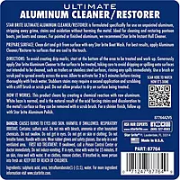 STAR BRITE 87764 Ultimate Aluminum Cleaner & Restorer - Safely Clean Pontoon Boats, Jon Boats & Canoes, 64 oz. 64 Oz (With Sprayer)