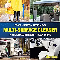 STAR BRITE Ultimate Vinyl Clean Spray - Multi-Surface Cleaner for Auto, RV, Home & Boat Upholstery - Vinyl, Rubber, Leather, Plastic + Interior & Exterior Trim 32 OZ (096232)