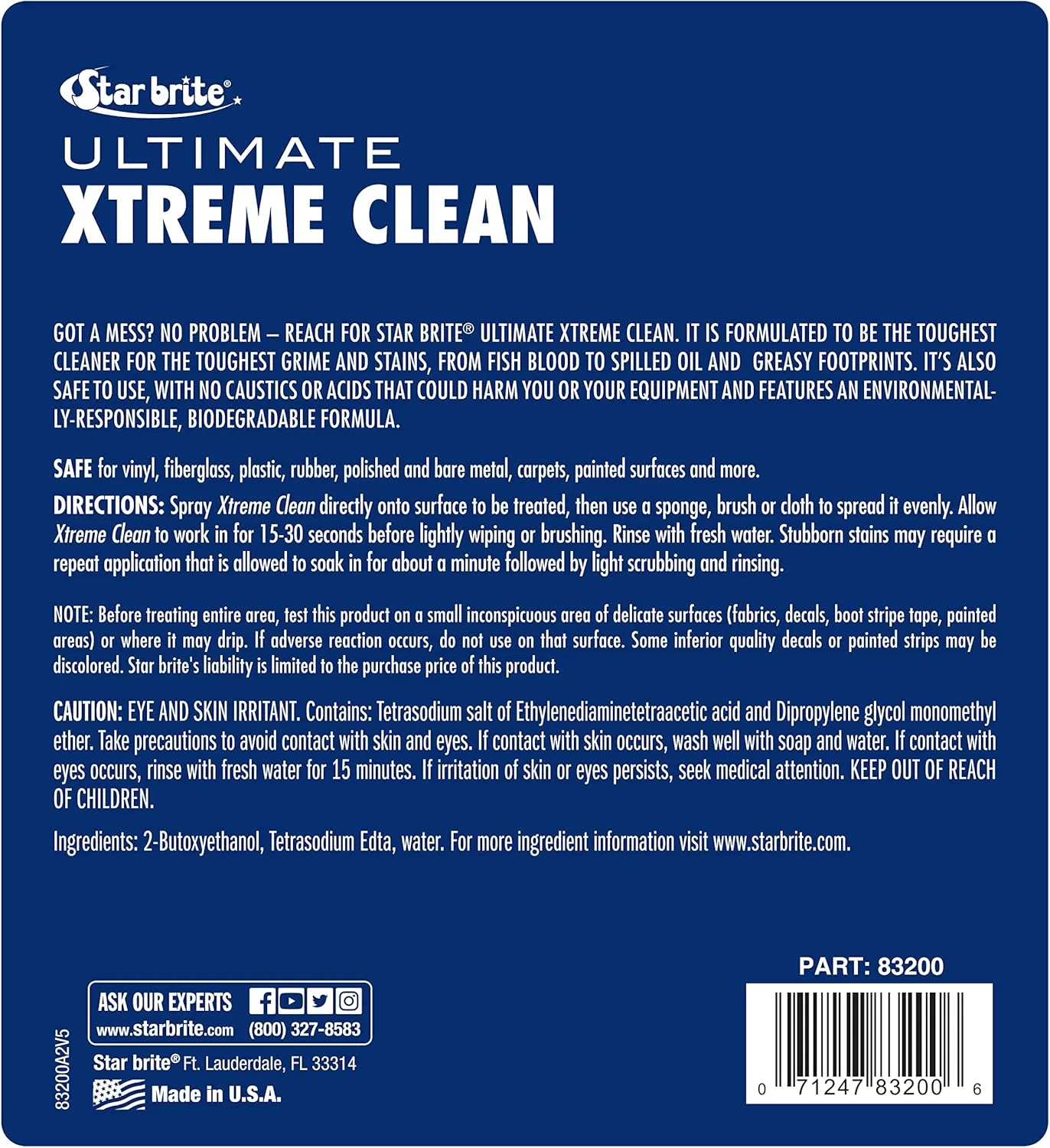 STAR BRITE Ultimate Xtreme Clean - All-Surface Cleaner & Degreaser