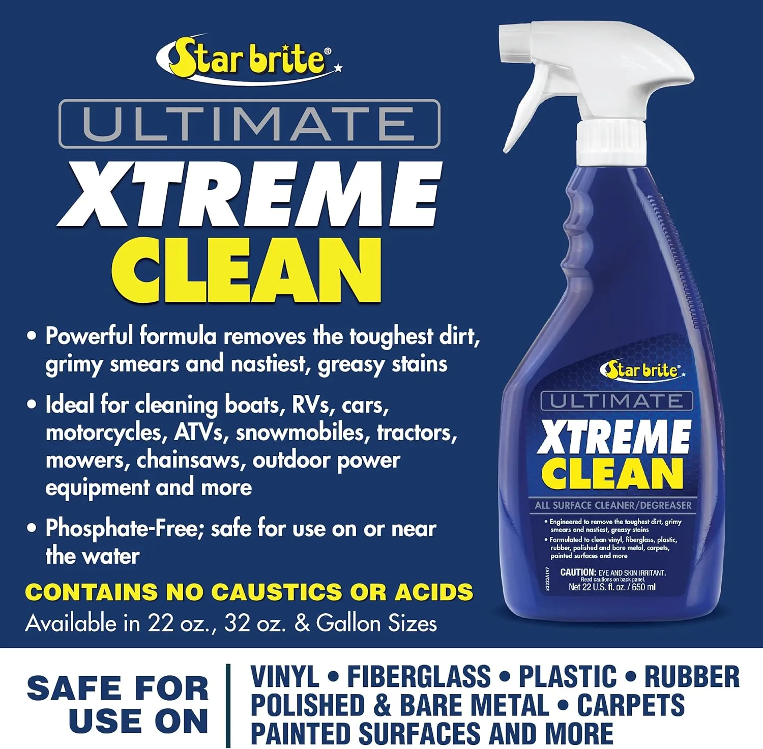STAR BRITE Ultimate Xtreme Clean - All-Surface Cleaner & Degreaser