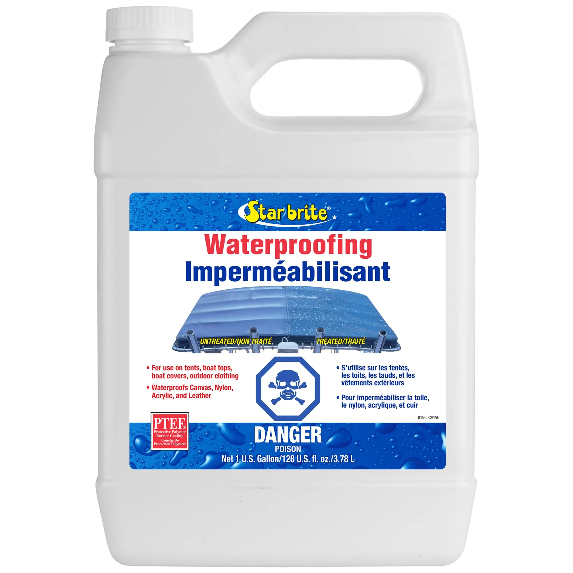 Star Brite Vinyl Cleaner, Polish & Protectant - Marine Grade - 1 Gallon