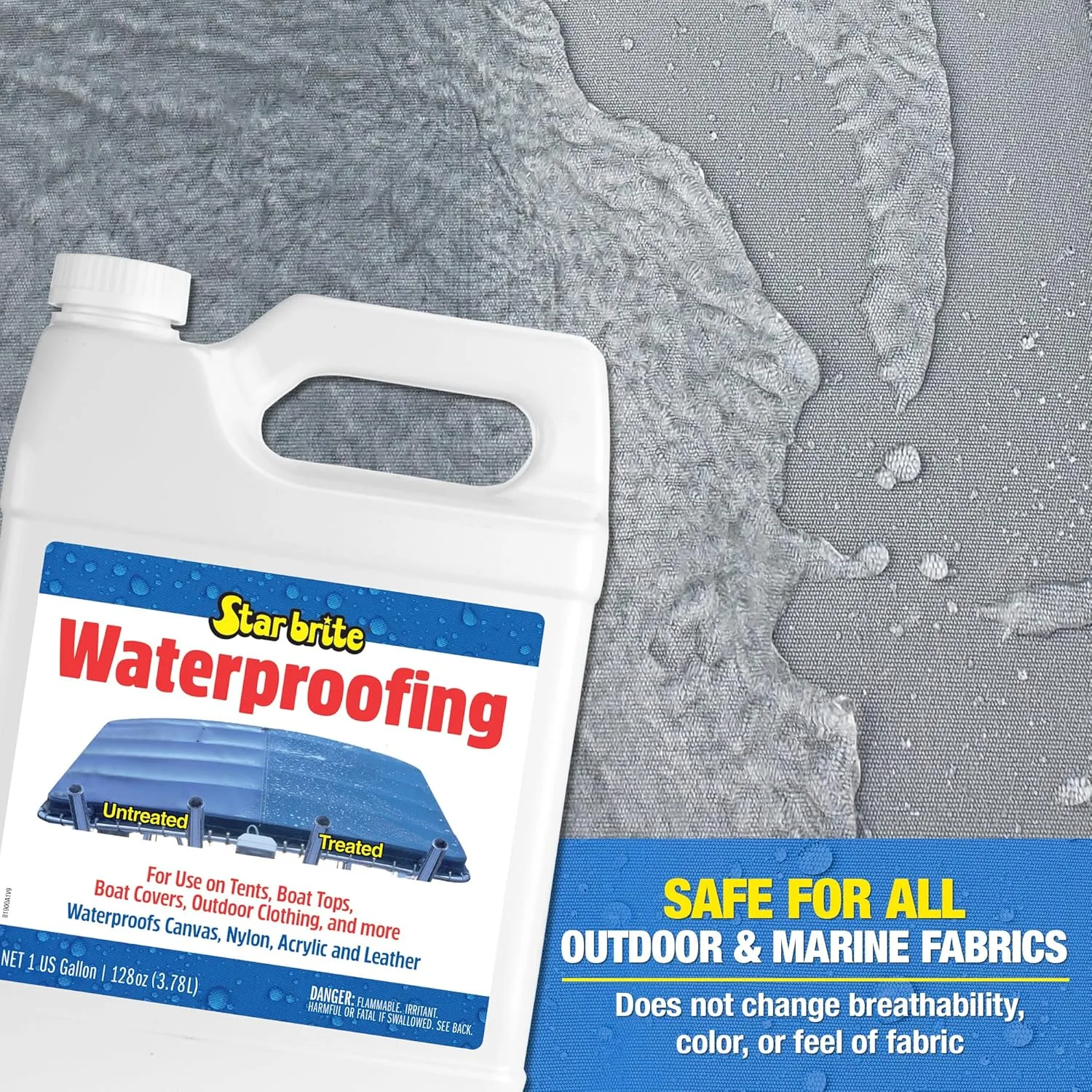 Star Brite Vinyl Cleaner, Polish & Protectant - Marine Grade - 1 Gallon