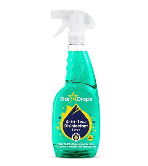 Stardrops 4-in-1 Pine Disinfectant Spray 750ml