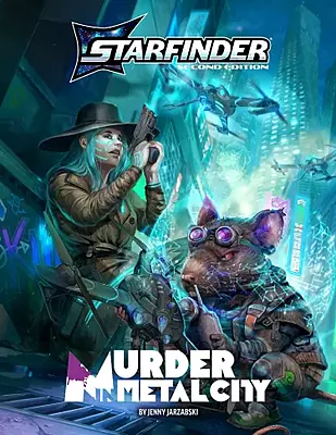 Starfinder Murder in Metal City Deluxe Adventure (S2) by Jenny Jarzabski (2025,