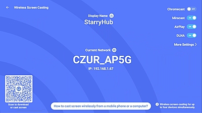 StarryHub Q1S Pro Conferencing Collaboration Projector