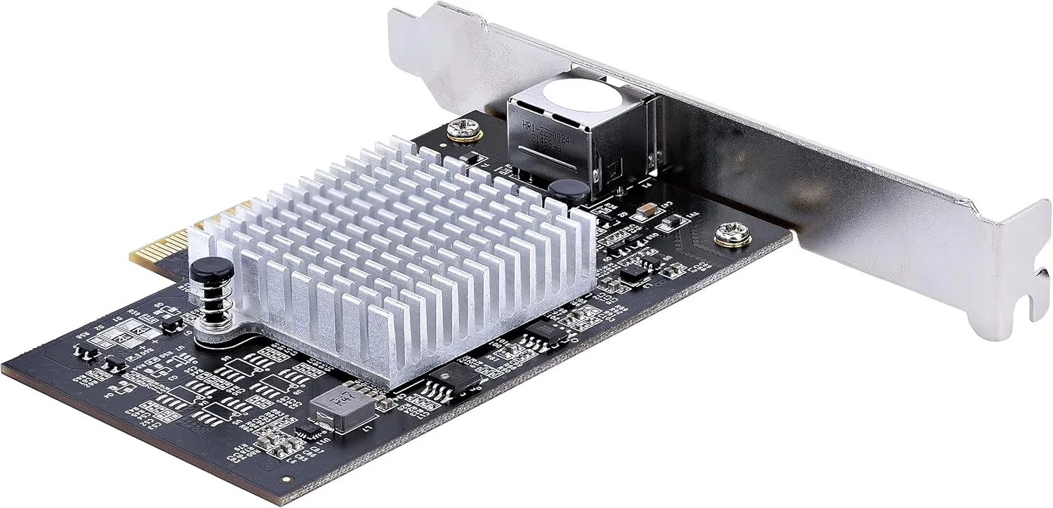 StarTech.com 1-Port 10Gbps PCIe Network Adapter Card, Network Card for PC/Server