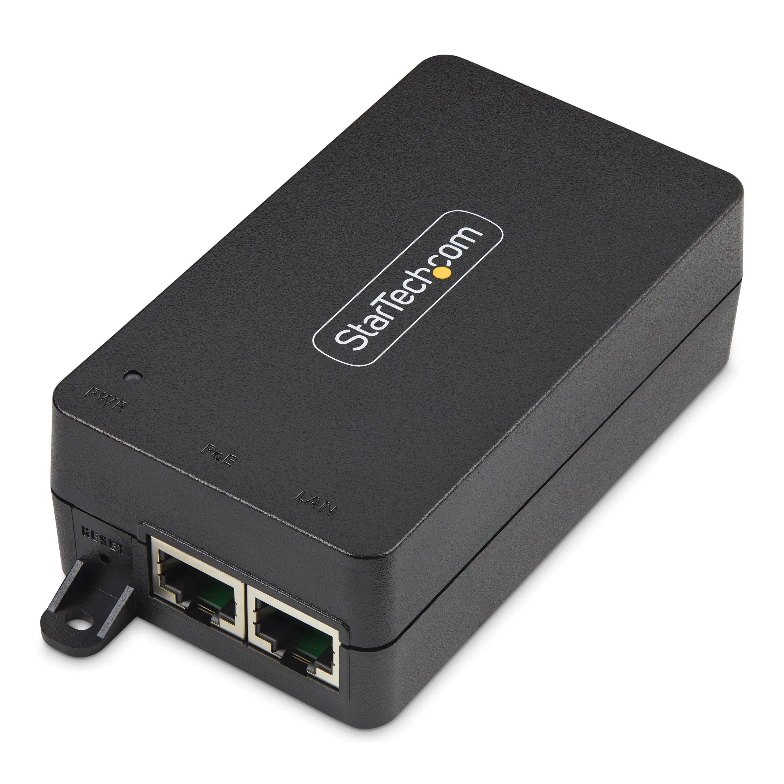 StarTech.com 1-Port 10Gbps PoE++ Injector, 60W, 2.5/5/10G Ethernet/10/100/1000Mbps, PoE++, TAA (802.3af/802.3at/802.3bt)