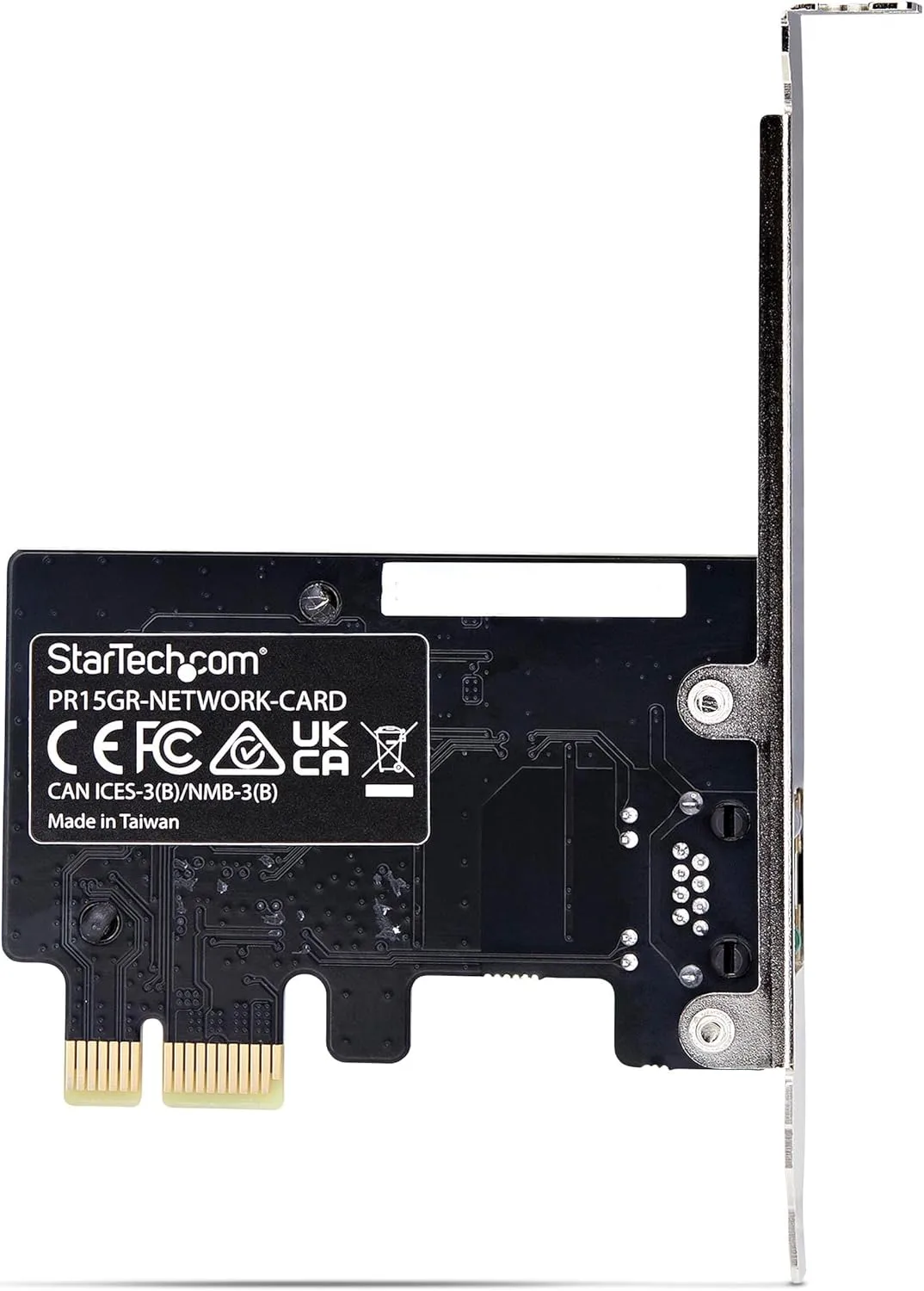 StarTech.com 1-Port 5G Gigabit PCIe Network Adapter Card, PCI Express LAN Card, Realtek RTL8126, Windows and Linux, TAA
