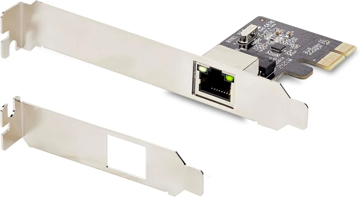 StarTech.com 1-Port Gigabit PCIe Network Adapter Card, PCI Express LAN Card, NIC, Realtek RTL8111H, TAA Compliant
