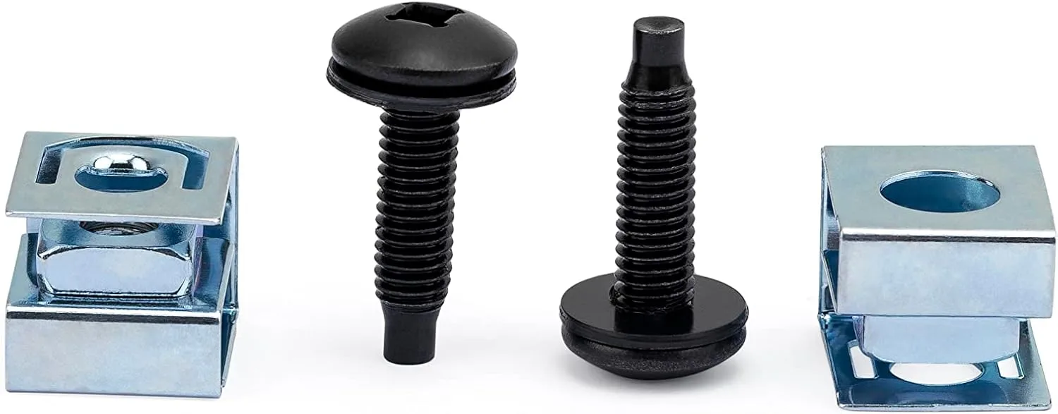 StarTech.com Mounting Screws and Cage Nuts for Server Rack & Cabinet