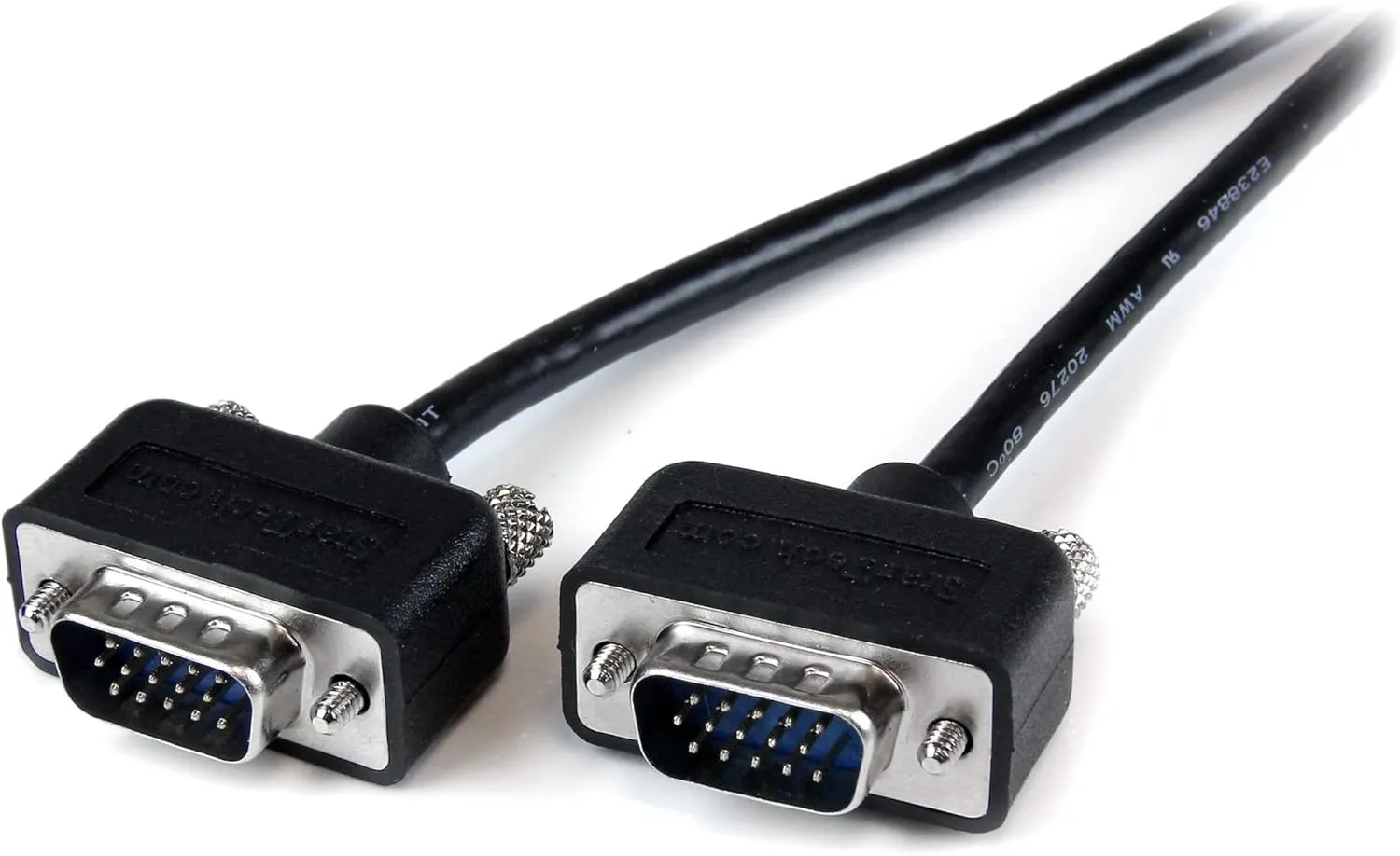 StarTech.com 10 ft. (3 m) VGA to VGA Cable - HD15 Male to HD15 Male - Coaxial High Resolution - Low Profile