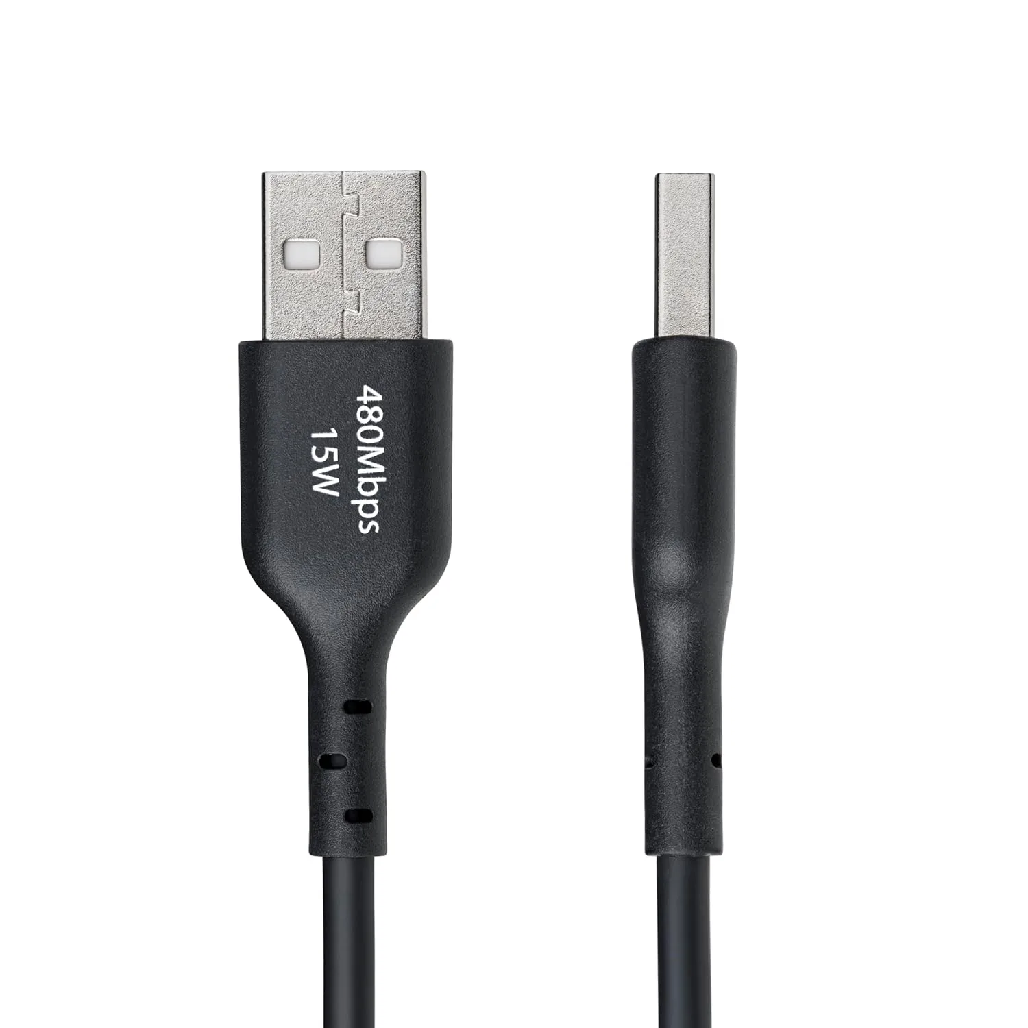 StarTech.com 6ft (1.8m) USB-A to USB-C Charging Cable, Charge & Sync, 3A, USB 2.0, TPE Jacket, Black USB Charging Cord