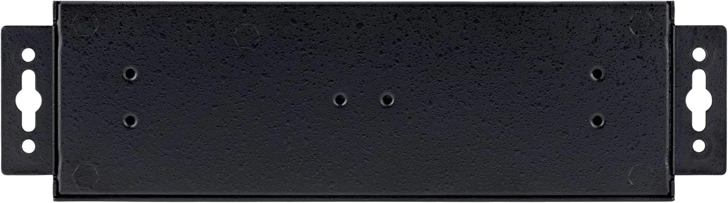 StarTech.com 10-Port Industrial USB 2.0 Hub, Rugged USB Hub withESD Level 4 Protection, DIN/Wall/Desk-Mountable USB-A Hub