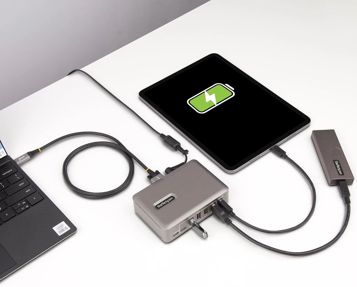 StarTech.com 10-Port USB-C Hub - 8X USB-A/2x USB-C - Self-Powered w/65W Power Supply - USB 3.1 10Gbps - Desktop/Laptop USB Hub w/USB-IF Certified 3ft Locking Cable, USB C Splitter, TAA
