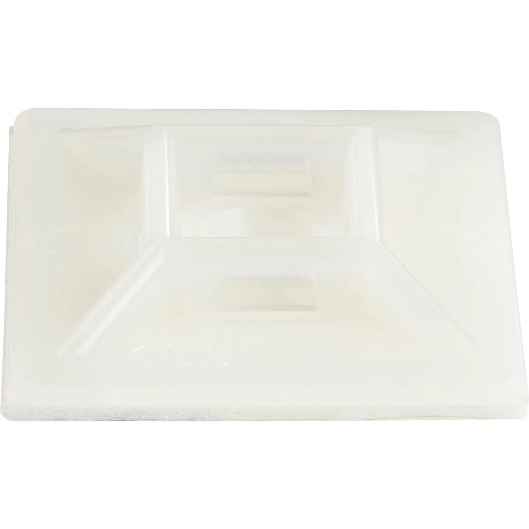 StarTech.com 100 Pack Cable Tie Mounts with Adhesive Tape for 0.21 in. (5.5 mm) Wide Ties - Nylon/Plastic Zip Tie Mounts