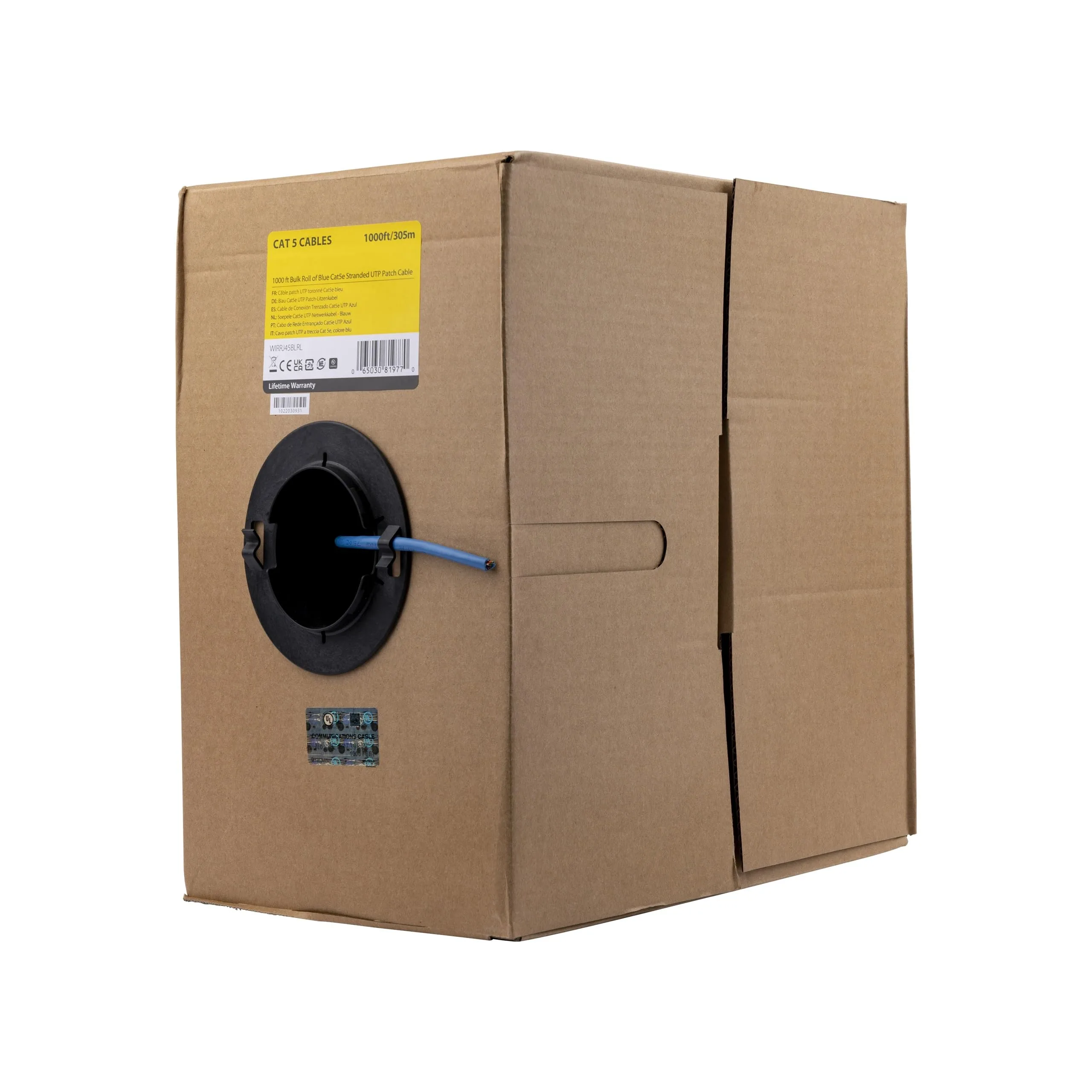STARTECH.COM 1000 ft Bulk Ethernet Cable (Cat5e & Cat6)