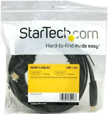 StarTech.com High Speed HDMI Cable with Ethernet - HDMI M/M