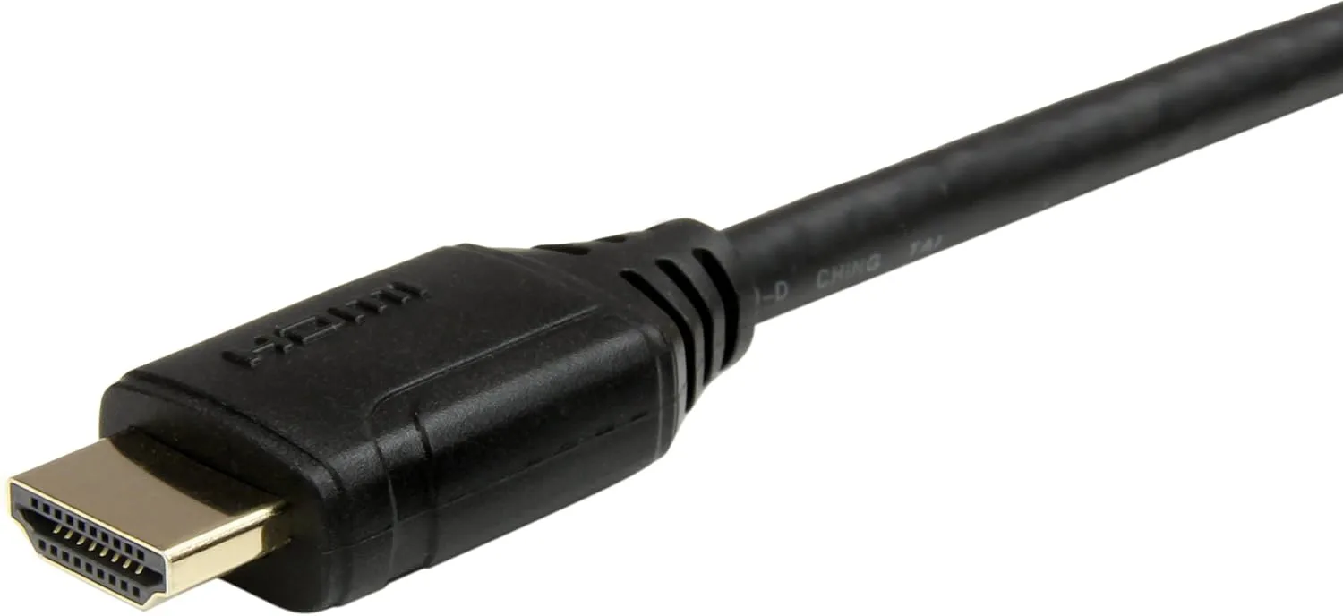 StarTech.com 6ft (2m) Premium Certified HDMI 2.0 Cable with Ethernet - High Speed Ultra HD 4K 60Hz HDMI Cable HDR10