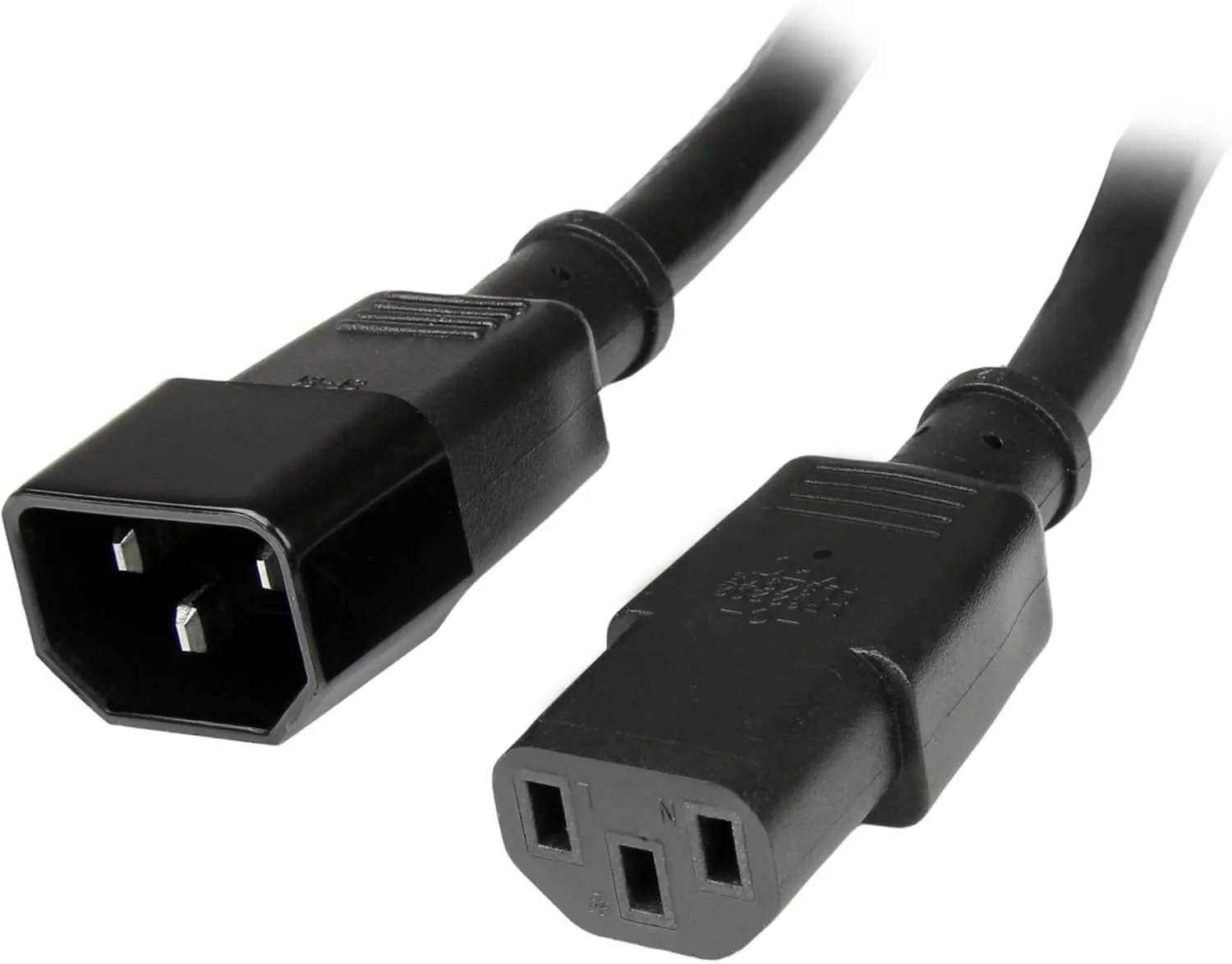 StarTech.com C14 to C13 Power Extension Cord IEC 60320