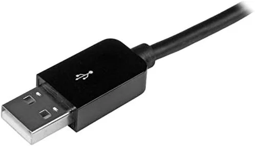 StarTech.com 3m (10ft) Long Black Apple® 8-pin Lightning Connector to USB Cable for iPhone / iPod / iPad