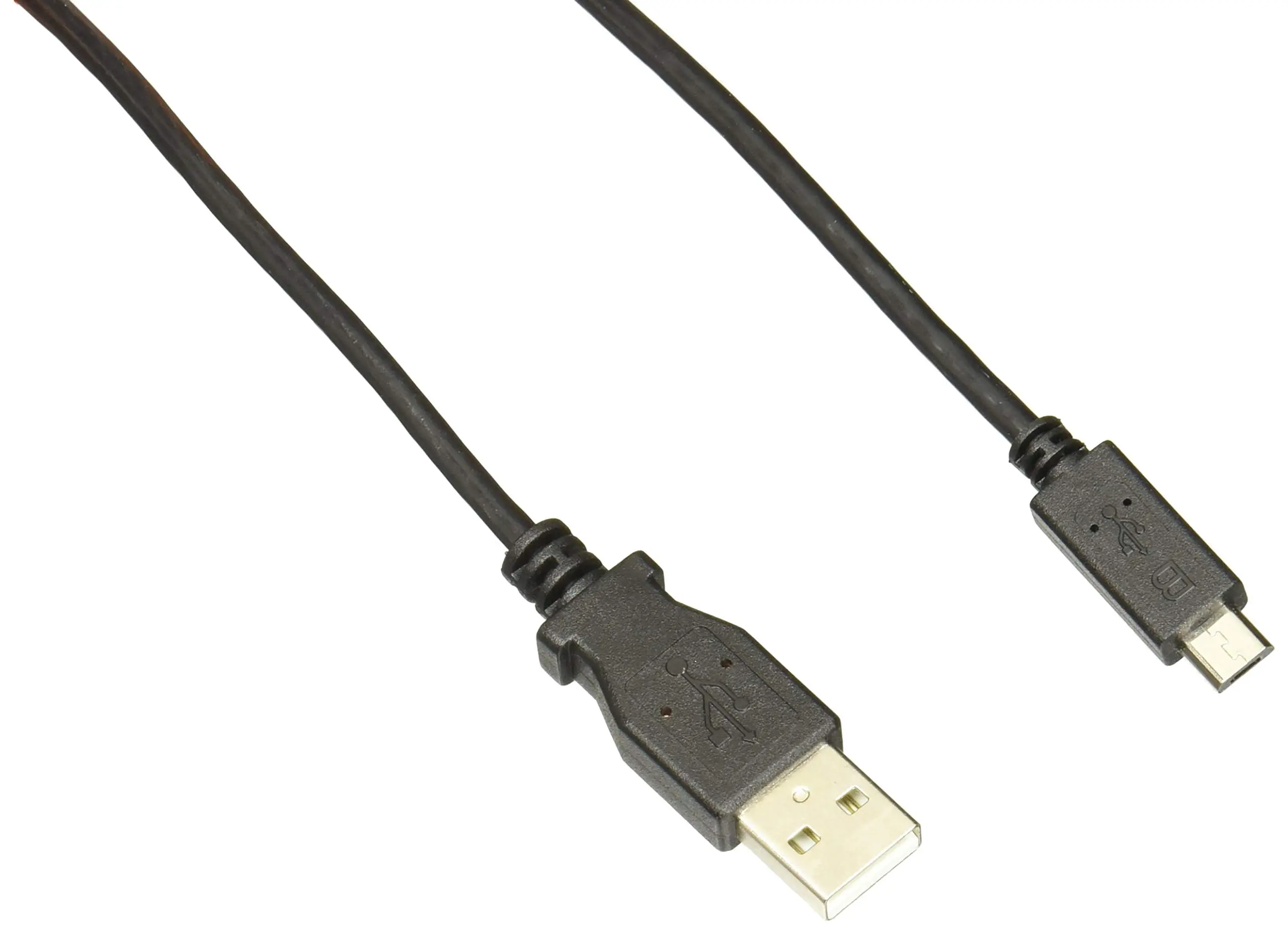 StarTech.com 3m 10 ft Long Micro-USB Charge-and-Sync Cable -M/M - USB to Micro USB Charging Cable - 24 AWG (USBAUB3MBK) Black