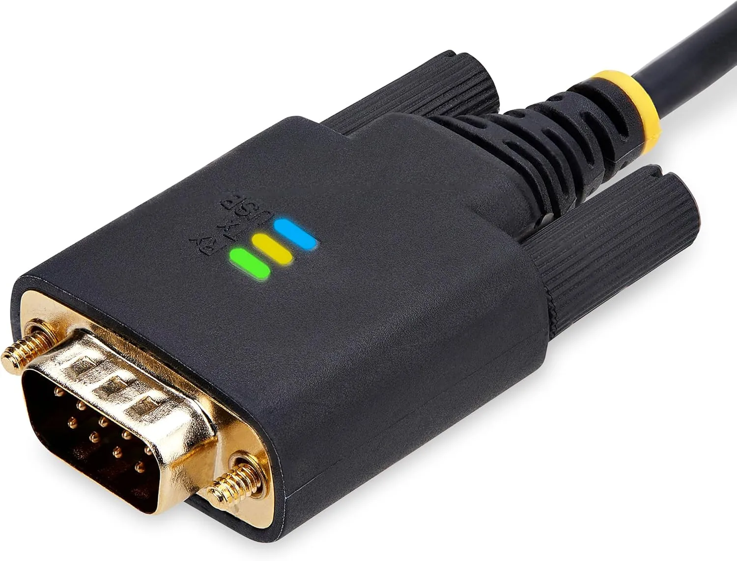 StarTech.com USB to Null Modem RS232 Serial Adapter Cable (USB-A to DB9) - FTDI, COM Retention