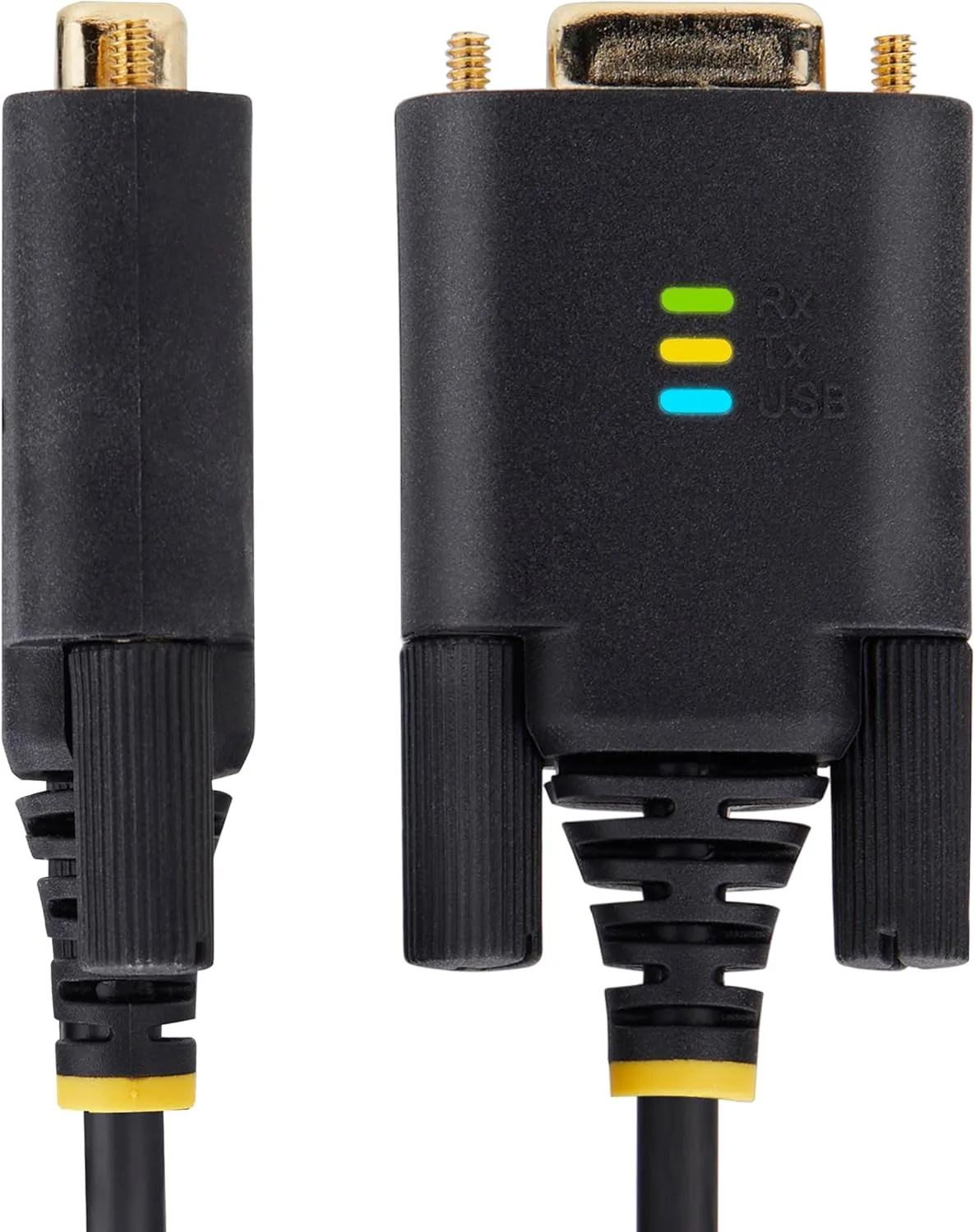 StarTech.com USB to Null Modem RS232 Serial Adapter Cable (USB-A to DB9) - FTDI, COM Retention
