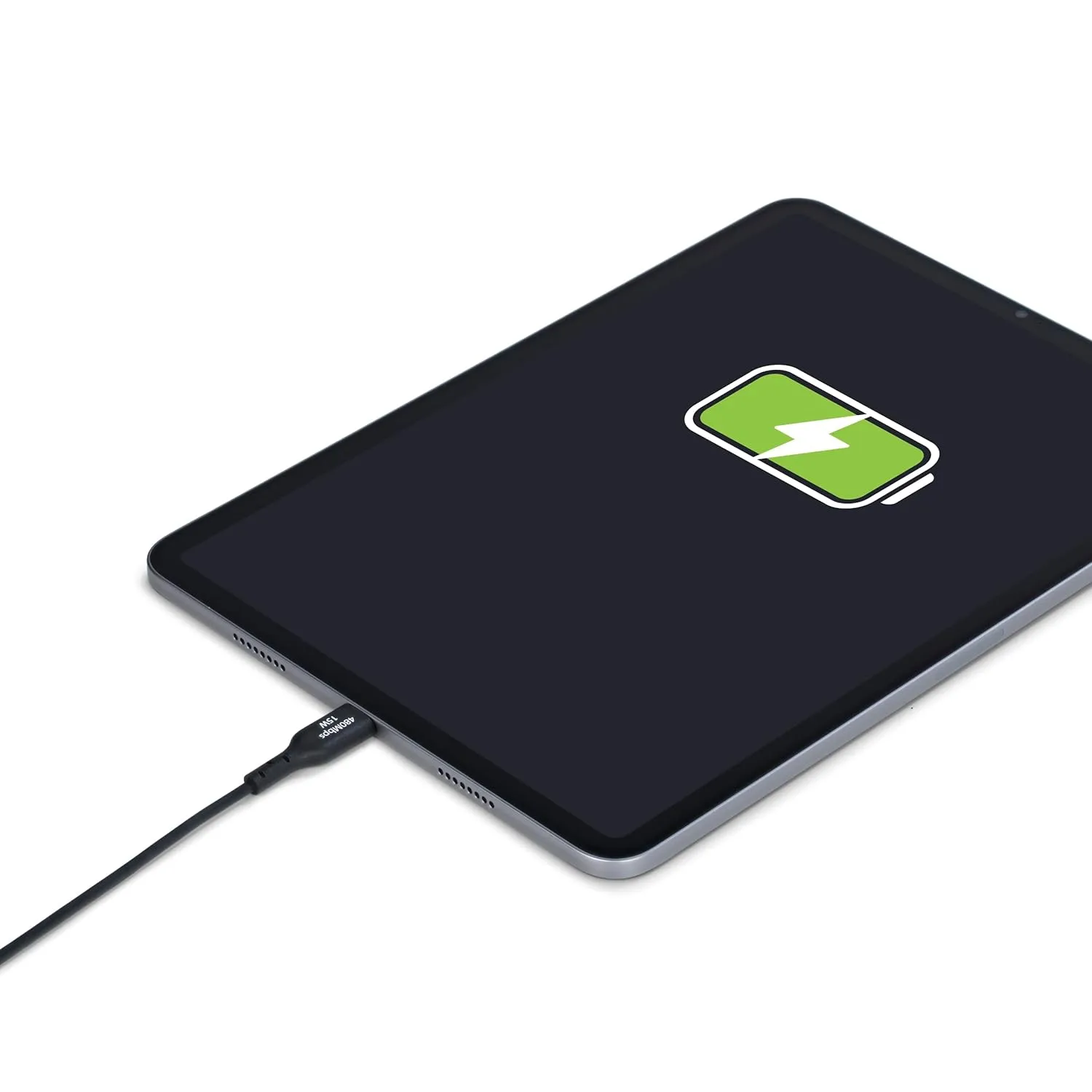 StarTech.com 10ft (3m) USB-A to USB-C Charging Cable, Charge & Sync, 3A, USB 2.0, TPE Jacket, Black USB Charging Cord