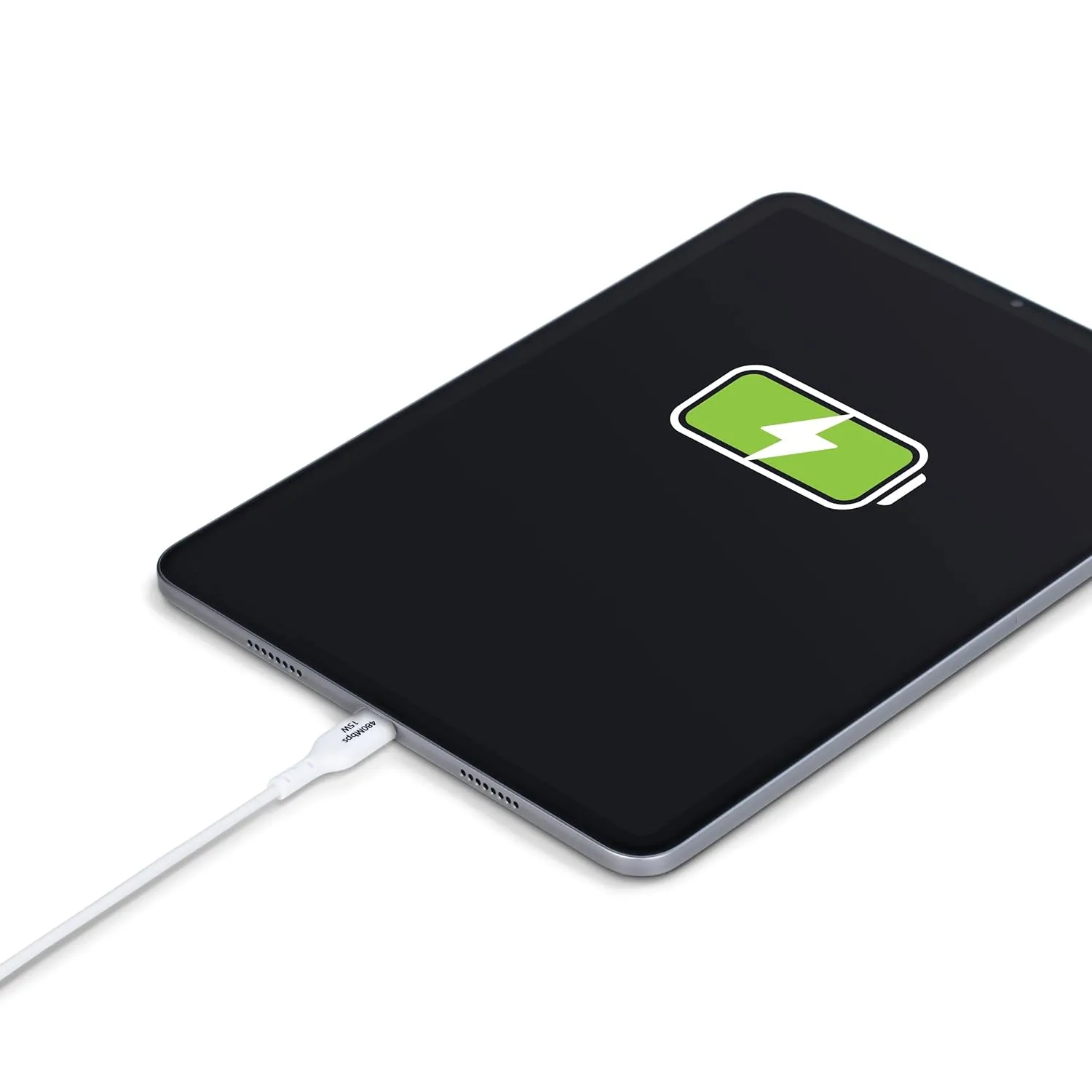 StarTech.com 6ft (1.8m) USB-A to USB-C Charging Cable, Charge & Sync, 3A, USB 2.0, TPE Jacket, White USB Charging Cord