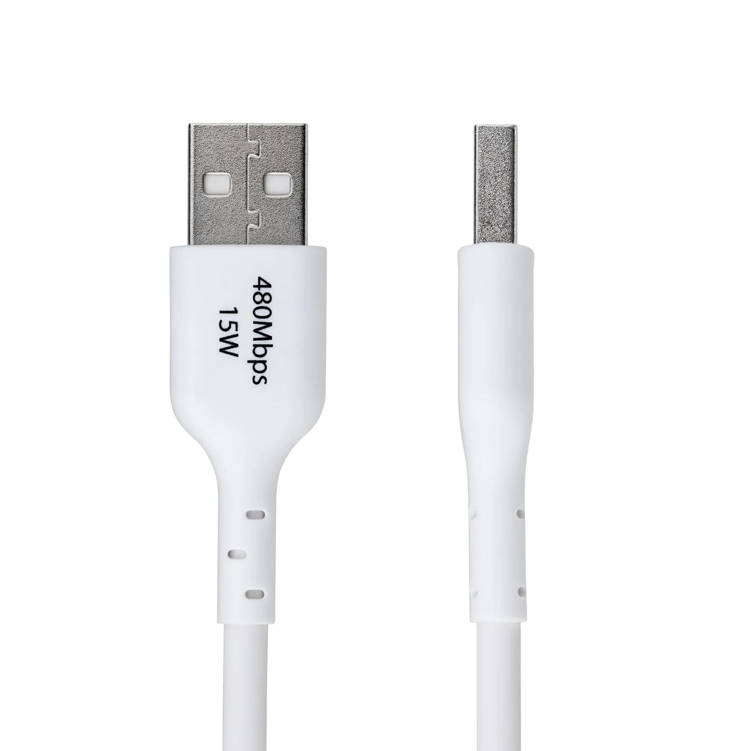 StarTech.com 10ft (3m) USB-A to USB-C Charging Cable, Charge & Sync, 3A, USB 2.0, TPE Jacket, White USB Charging Cord
