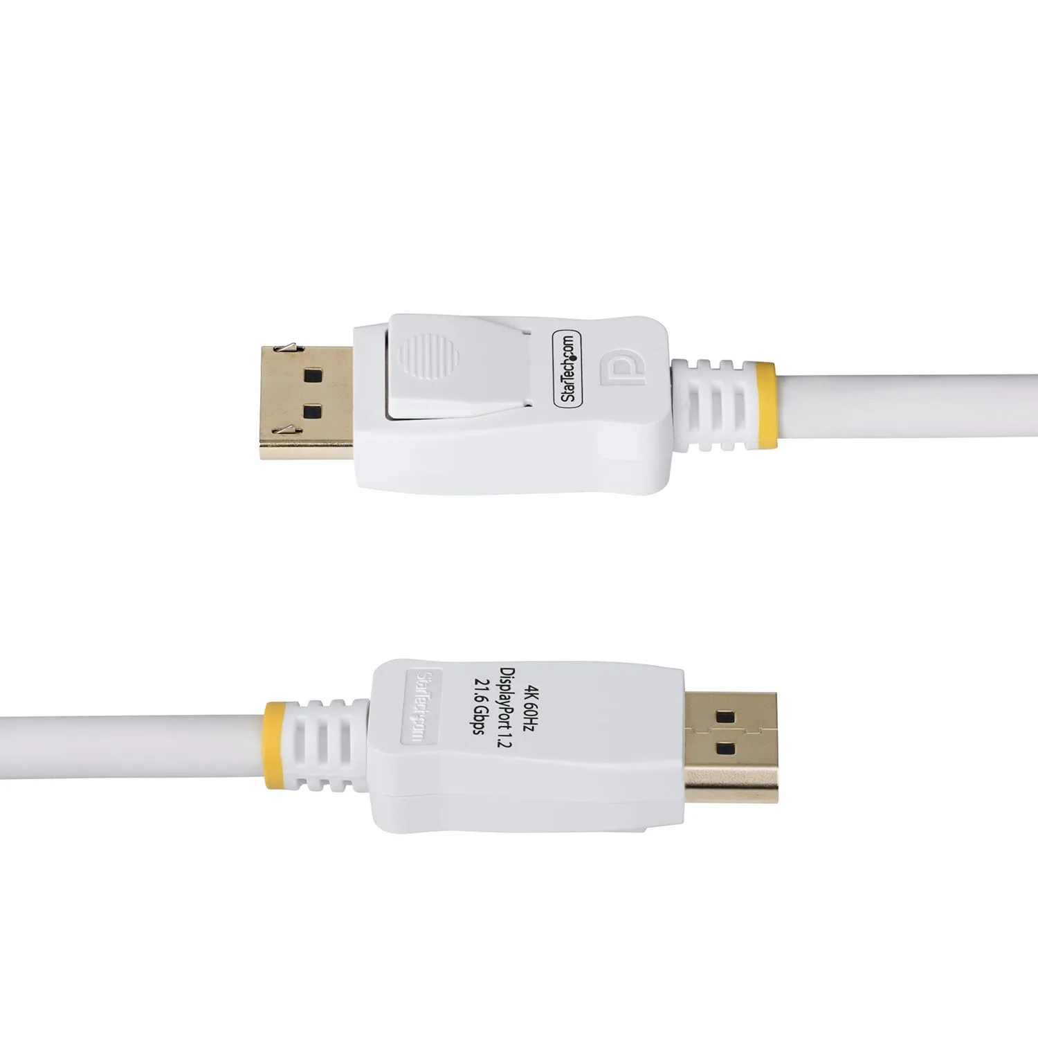 STARTECH VESA Certified DisplayPort 1.2 Cable, 4K 60Hz, 21.6Gbps, Latching DP Connectors