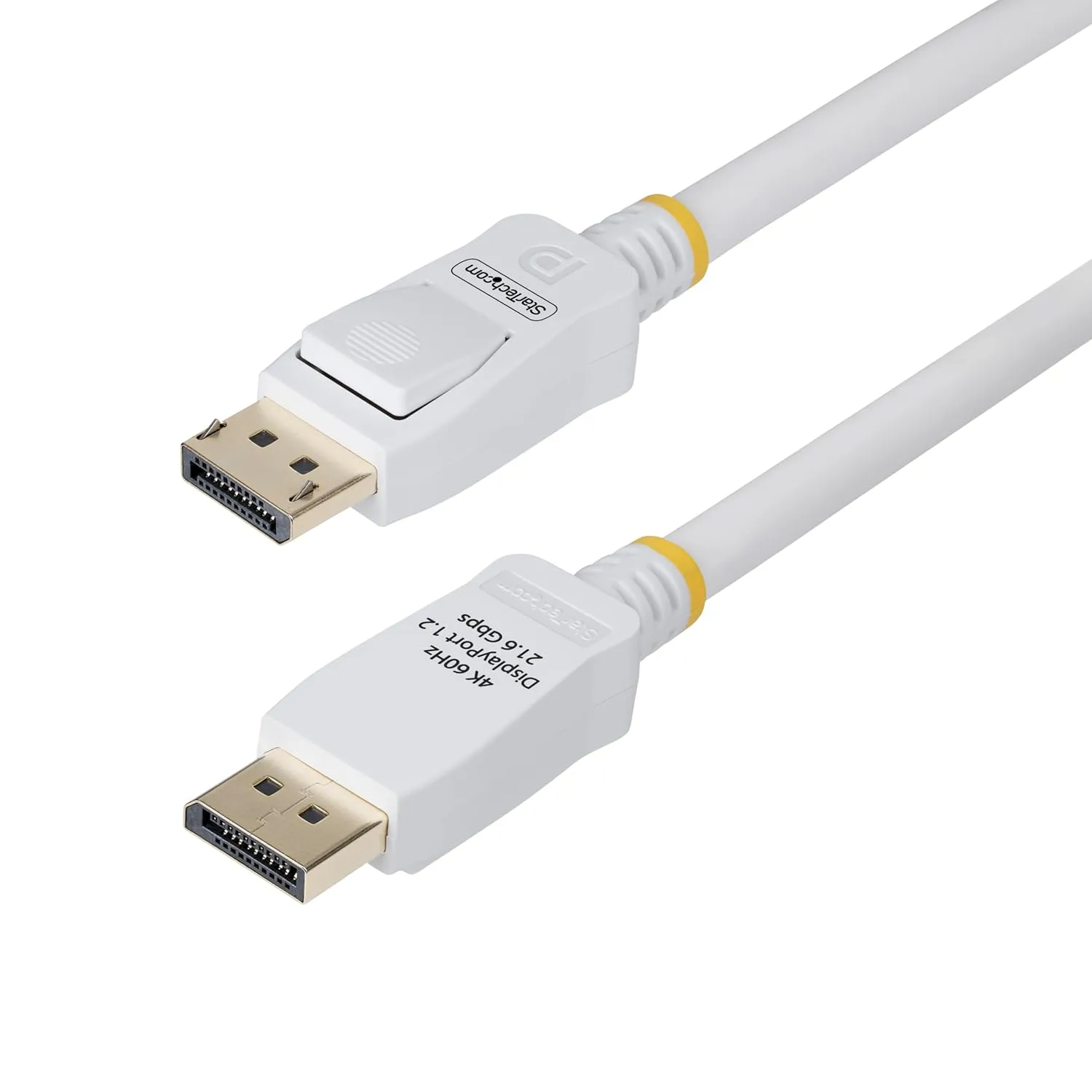 STARTECH VESA Certified DisplayPort 1.2 Cable, 4K 60Hz, 21.6Gbps, Latching DP Connectors