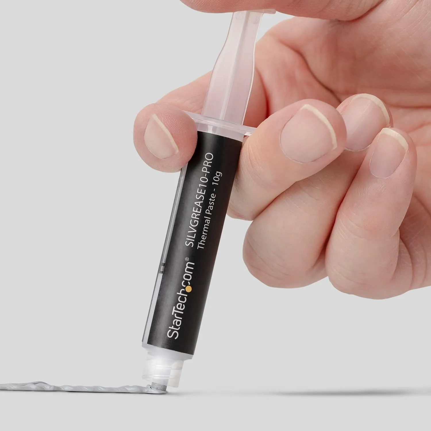 StarTech.com High-Performance Silicone Thermal Paste, Grease Compound for CPUs, GPUs, and ICS, Improves Heat Dissipation