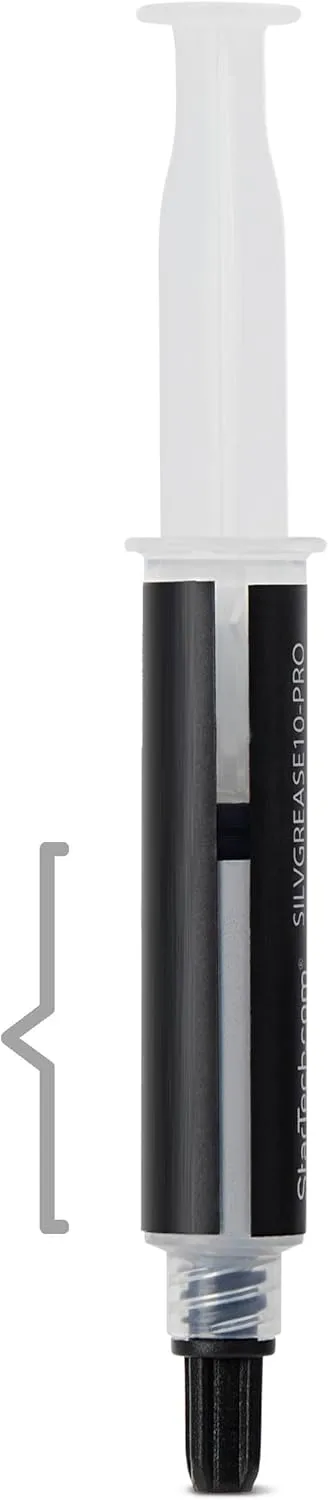 StarTech.com High-Performance Silicone Thermal Paste, Grease Compound for CPUs, GPUs, and ICS, Improves Heat Dissipation