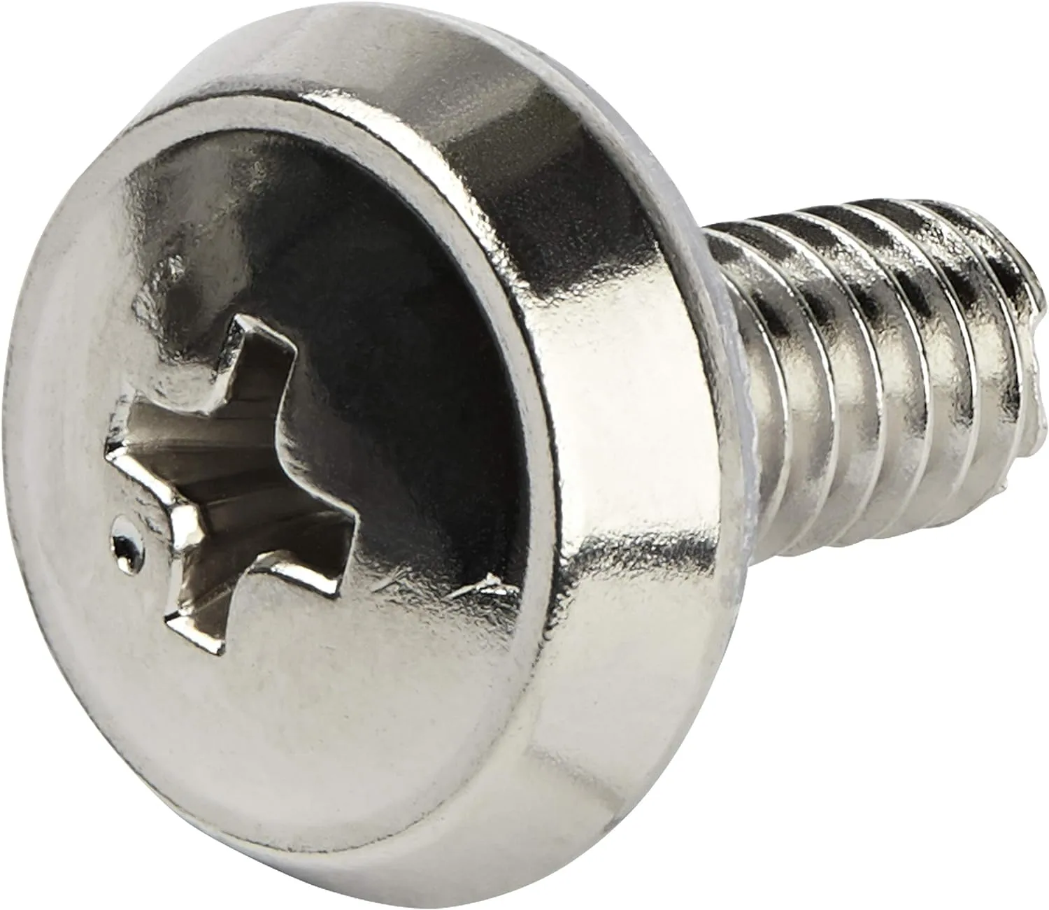 StarTech.com 12-24 Server Rack Screws - 50 Pack - Nickel-Plated (CABSCRWS1224)