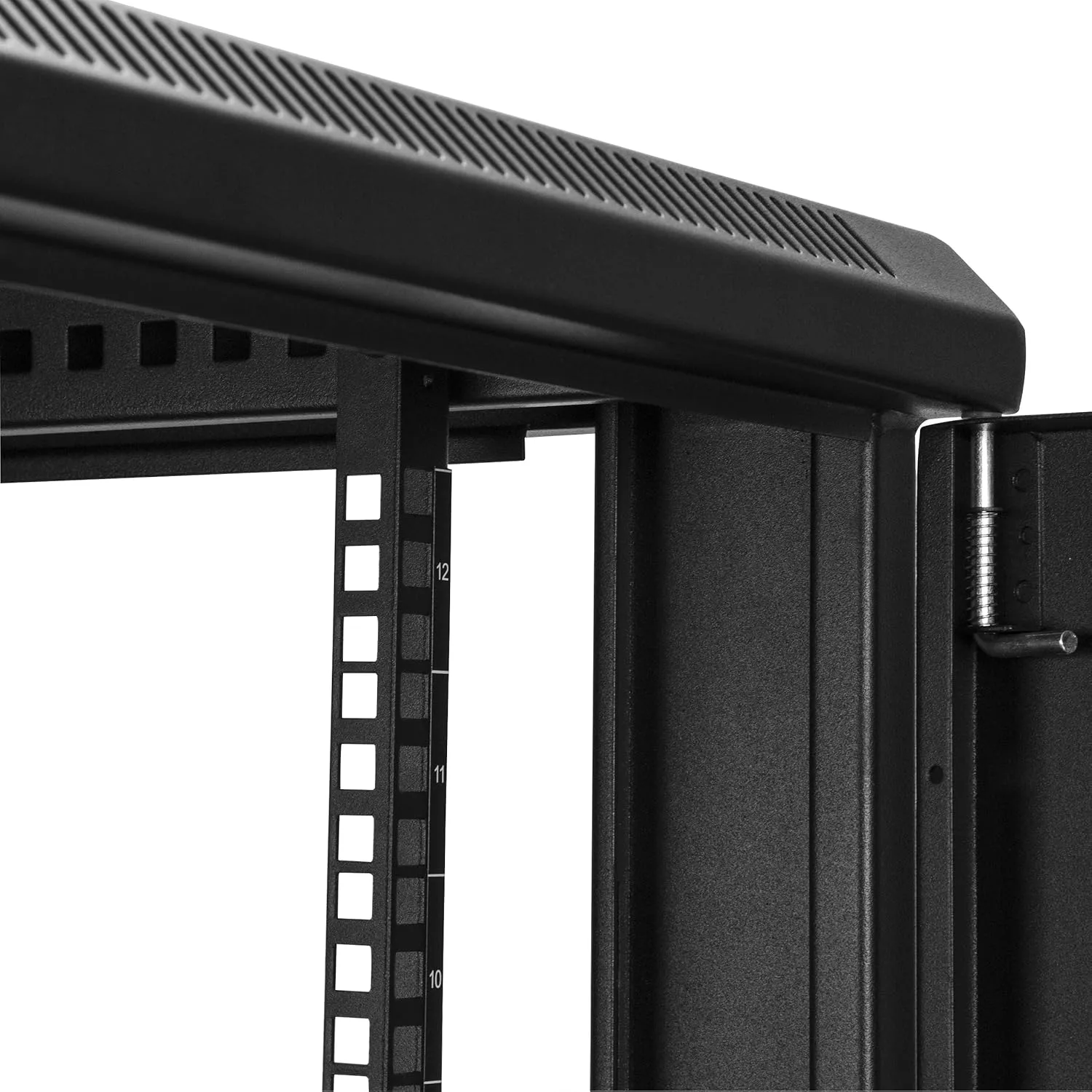 StarTech 4-Post 19" Server Rack Cabinet with Adjustable Mounting Rails and Locking Mesh Doors