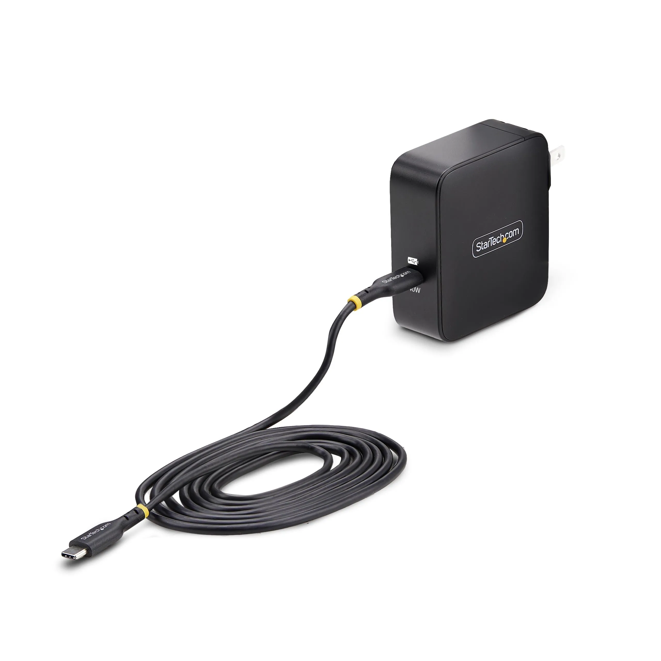StarTech.com 140W USB-C Wall Charger, USB-IF Certified, Single USB-C, PD 3.1 Portable GaN Charging