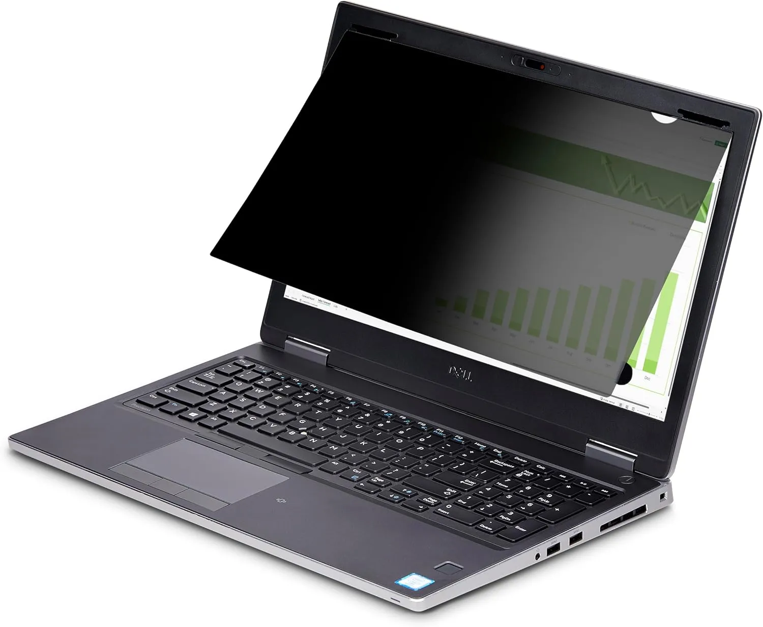 StarTech.com 12.5-inch 16:9 Flip-Up Privacy Screen with Touch, Laptop Security Shield, Anti-Glare Blue Light Filter