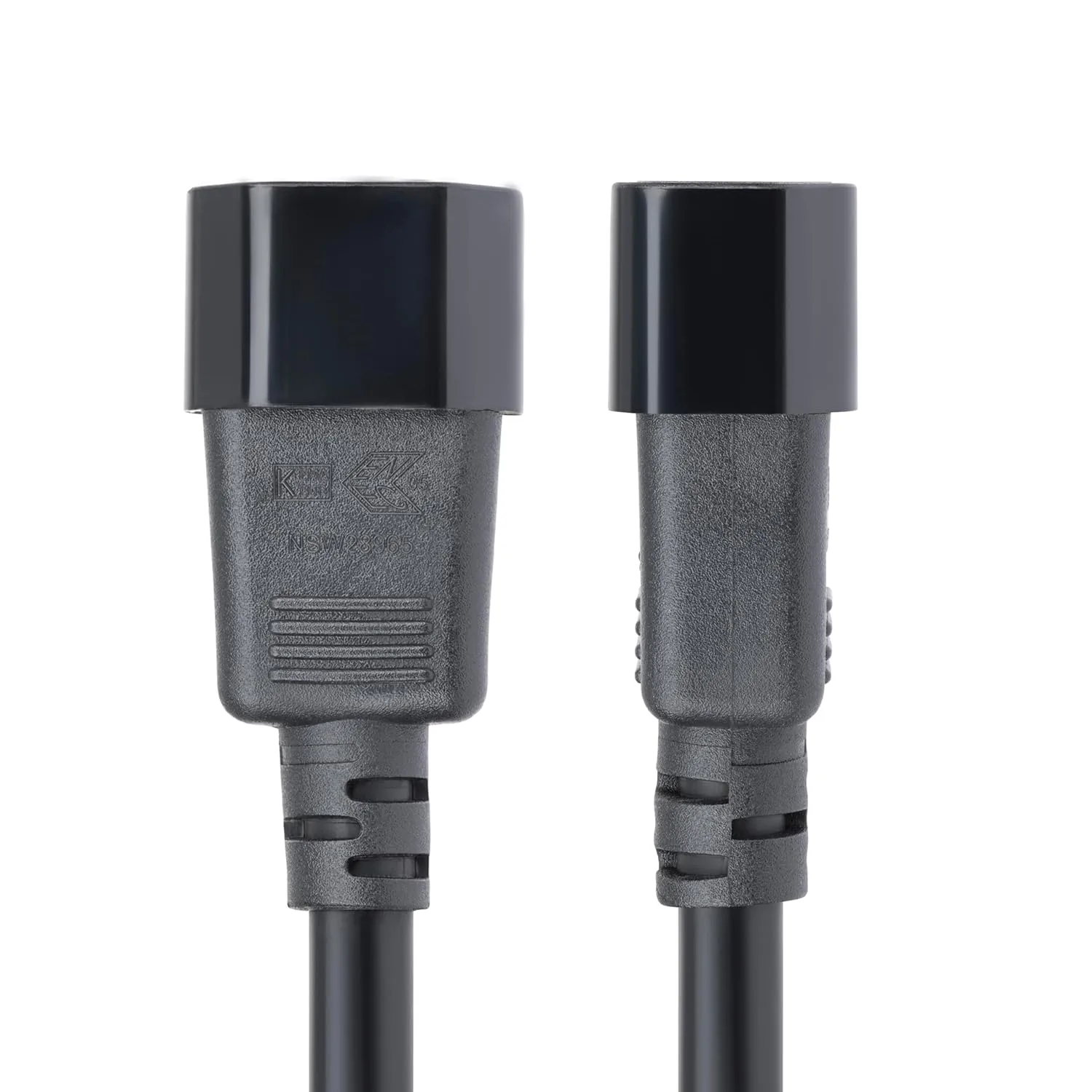 StarTech.com 15ft (4.5m) Power Extension Cord, C14 to C13, 15A 250V, 14AWG, AC Power Cable for PDU/Power Supply, UL Listed