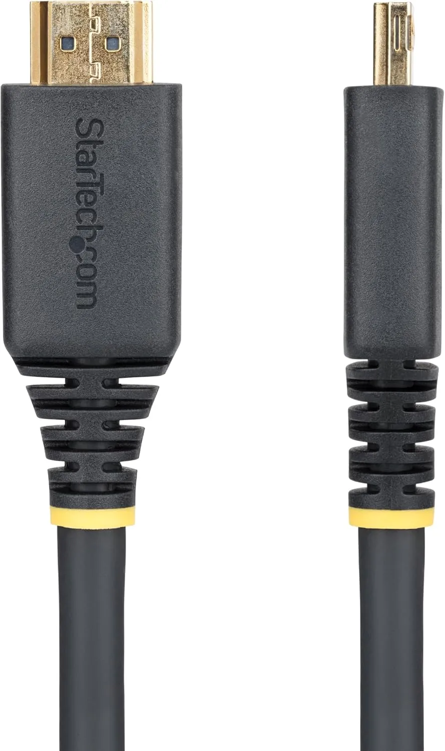 StarTech.com 15ft (4.5m) High Speed HDMI Cable with Gripping Connectors, 4K 60Hz/1440p 144Hz, 18Gbps, UHD HDMI 2.0 Cord