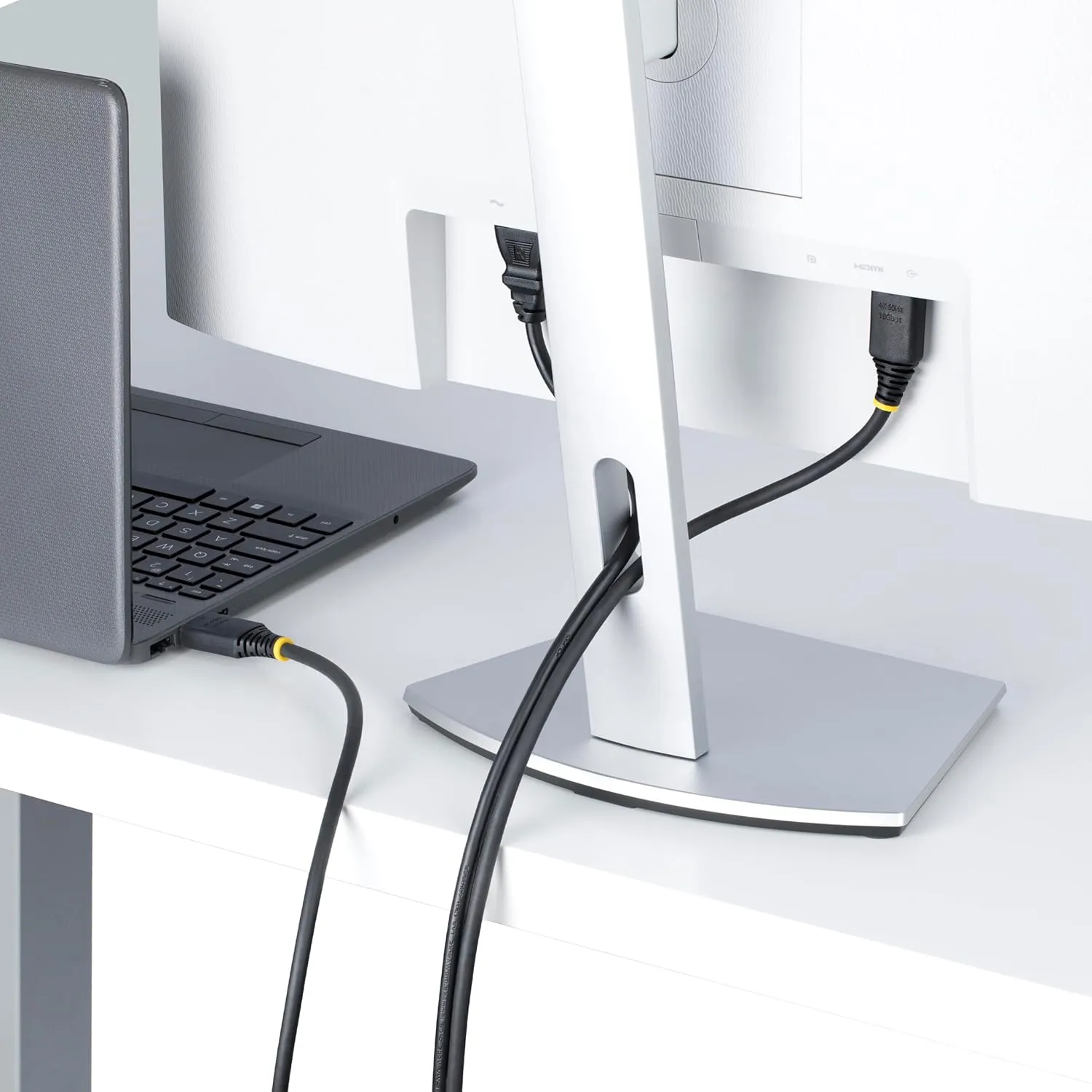 StarTech.com 6ft (1.8m) High Speed HDMI Cable with Gripping Connectors, 4K 60Hz/1440p 144Hz, 18Gbps, UHD HDMI 2.0 Cord