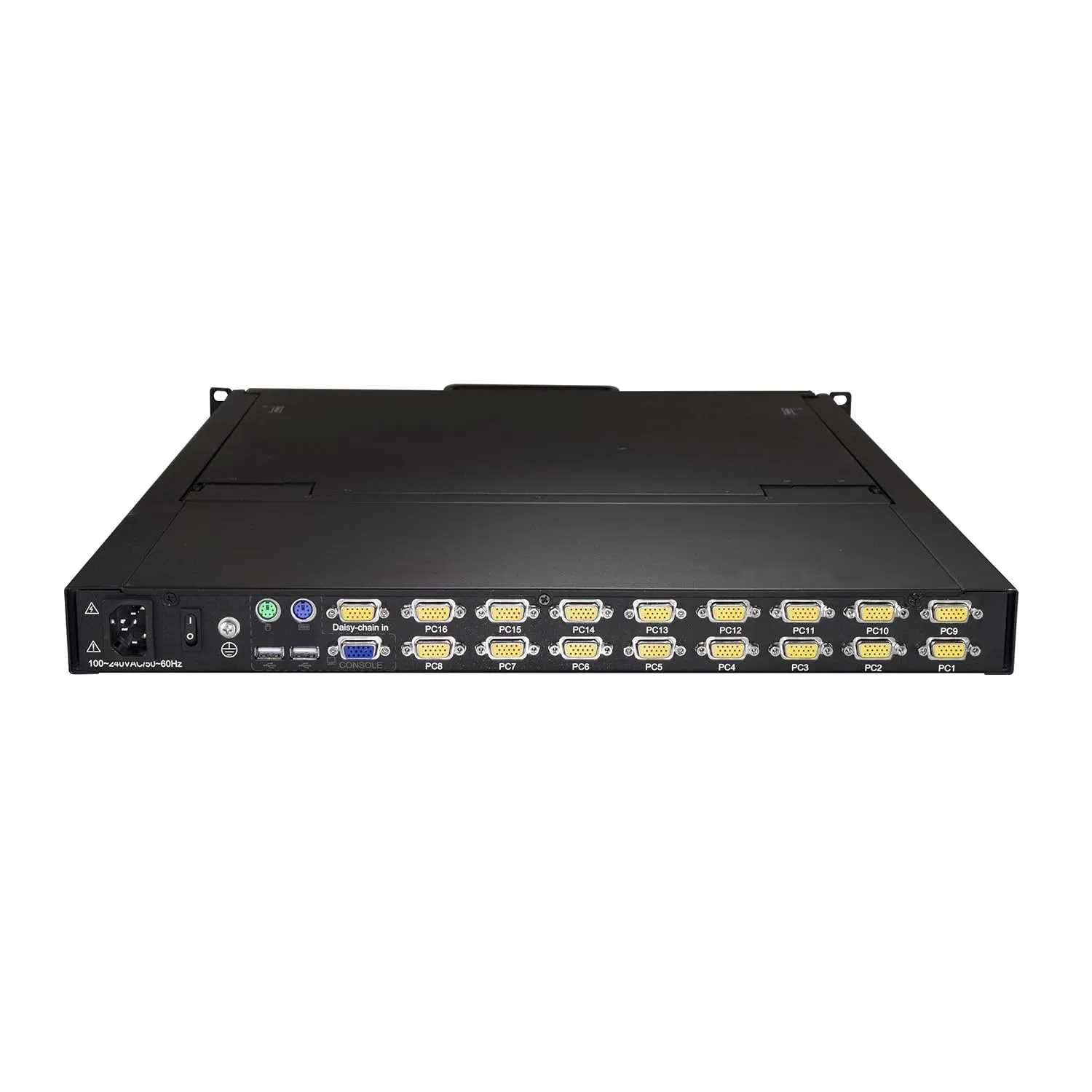 StarTech.com 19in 1U Rackmount KVM Console with LCD, Keyboard and TouchPad