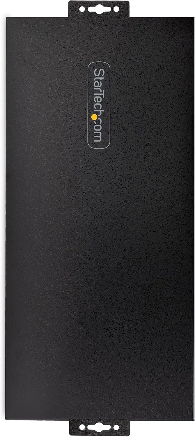StarTech.com 16-Port Industrial USB 5Gbps Hub with Power Adapter, Metal, DIN/Surface/Rack Mountable, Dual-Host Hub/Switch, TAA